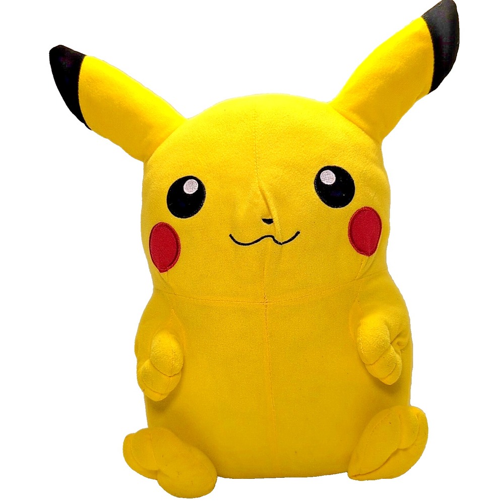 Huge Pokemon Pikachu Toy Factory 16" Plush Stuffed Animal Doll Character - Rare